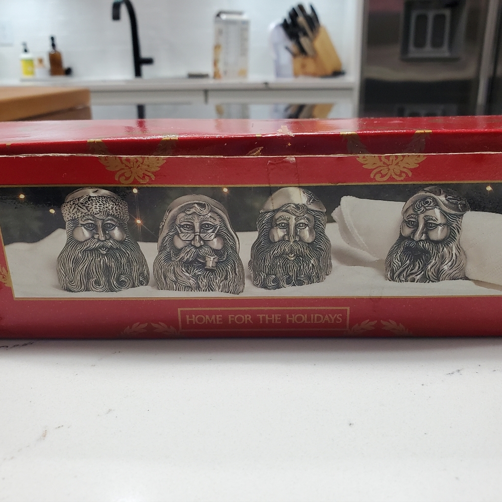 Home for the Holidays Santa Napkin holder